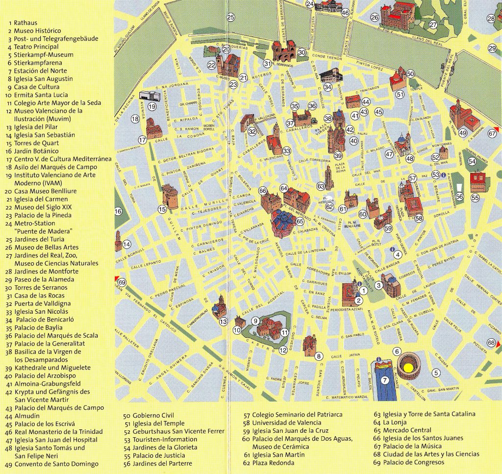 Touristische Highlights in der Nähe VALENCIA MaestrazgoPortal